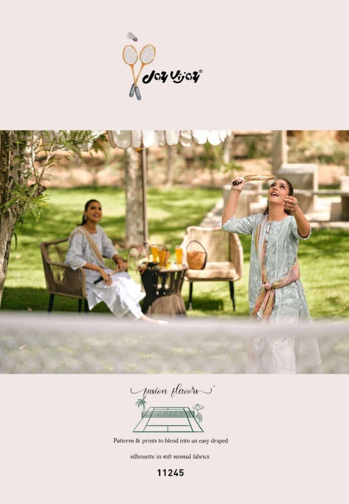 My Fashion Road Jay Vijay Khel Kud Premium Wear Cotton Ladies Suit | 11245