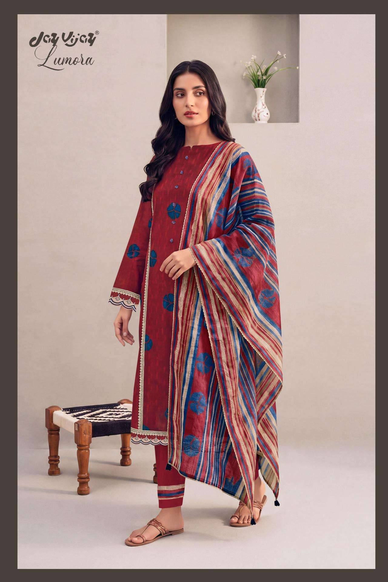 My Fashion Road Jay Vijay Lumora Premium Wear Cotton Suit | 3304 – D My Fashion Road Jay Vijay Lumora Premium Wear Cotton Suit | 3304 – D
