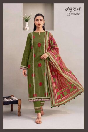 My Fashion Road Jay Vijay Lumora Premium Wear Cotton Suit | 3304 – C