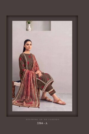 My Fashion Road Jay Vijay Lumora Premium Wear Cotton Suit | 3304 – A