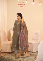 My Fashion Road Jay Vijay Mehfil Pure Tissue Fabric Designer Suit | 10293