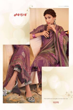 My Fashion Road Jay Vijay Mehfil Pure Tissue Fabric Designer Suit | 10295