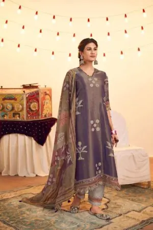 My Fashion Road Jay Vijay Mehfil Pure Tissue Fabric Designer Suit | 10291 My Fashion Road Jay Vijay Mehfil Pure Tissue Fabric Designer Suit | 10291