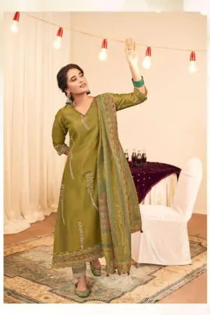 My Fashion Road Jay Vijay Mehfil Pure Tissue Fabric Designer Suit | 10292