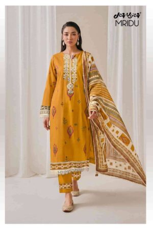 My Fashion Road Jay Vijay Mridu Fancy Cotton Salwar Kameez | 3303 – A