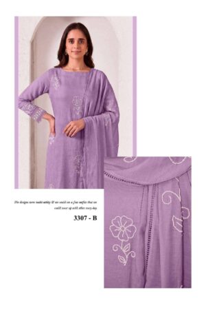 My Fashion Road Jay Vijay Nikhaar Fancy Chanderi Suit | 3307 – B