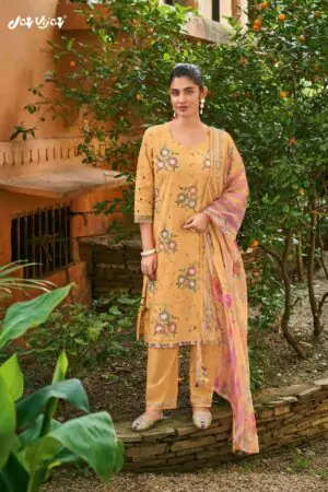 My Fashion Road Jay Vijay Rang Baari Latest Designs Cotton Suit | 11196