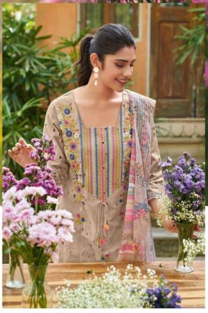 My Fashion Road Jay Vijay Rang Baari Latest Designs Cotton Suit | 11193