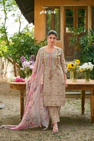 My Fashion Road Jay Vijay Rang Baari Latest Designs Cotton Suit | 11193