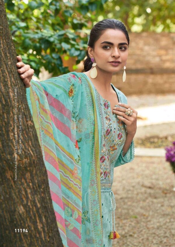 My Fashion Road Jay Vijay Rang Baari Latest Designs Cotton Suit | 11194