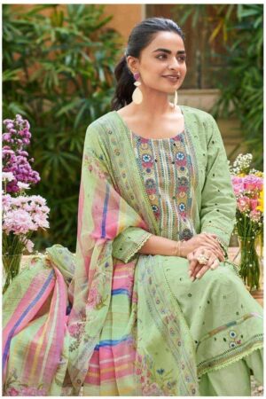 My Fashion Road Jay Vijay Rang Baari Latest Designs Cotton Suit | 11195