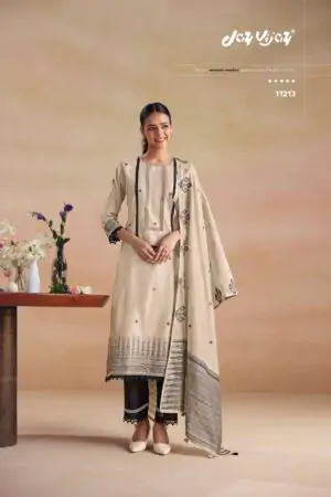 My Fashion Road Jay Vijay Sitarey Fancy Cotton Summer Wear Dress | 11213