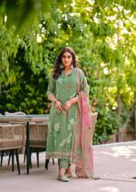 My Fashion Road Jay Vijay Udaan Fancy Chanderi Jacquard Suit | 11284
