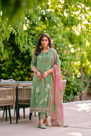 My Fashion Road Jay Vijay Udaan Fancy Chanderi Jacquard Suit | 11284
