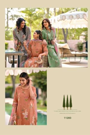 My Fashion Road Jay Vijay Udaan Fancy Chanderi Jacquard Suit | 11283