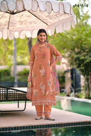 My Fashion Road Jay Vijay Udaan Fancy Chanderi Jacquard Suit | 11283