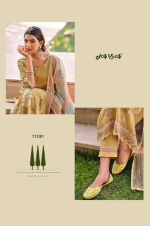 My Fashion Road Jay Vijay Udaan Fancy Chanderi Jacquard Suit | 11281