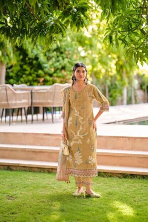 My Fashion Road Jay Vijay Udaan Fancy Chanderi Jacquard Suit | 11281