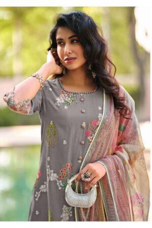 My Fashion Road Jay Vijay Udaan Fancy Chanderi Jacquard Suit | 11282