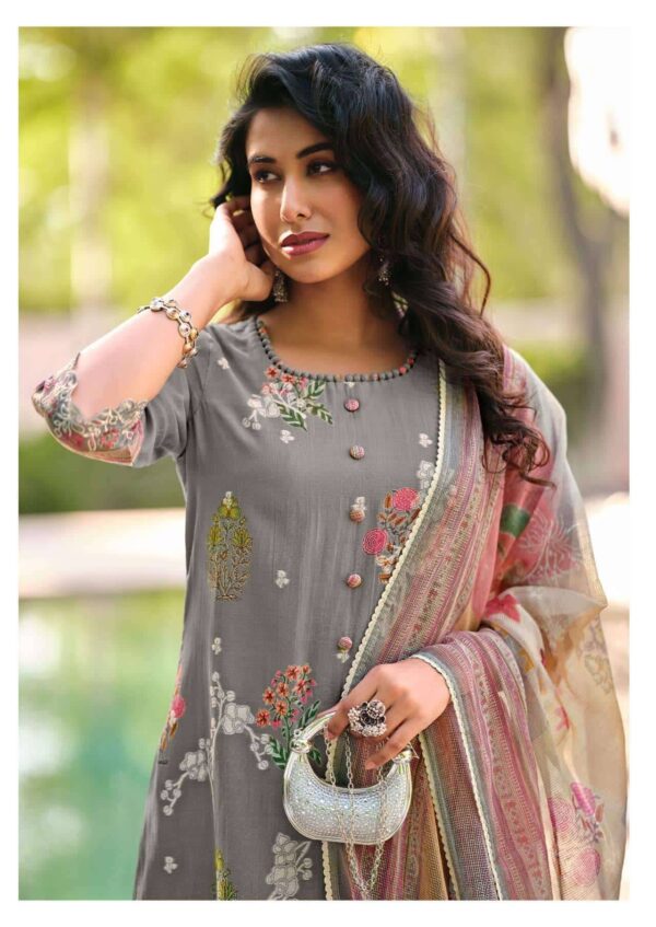 My Fashion Road Jay Vijay Udaan Fancy Chanderi Jacquard Suit | 11282