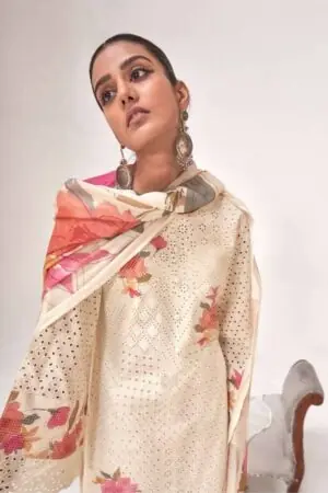 My Fashion Road Omtex Phulwari Premium Wear lawn Cotton Suit | 15301 – A