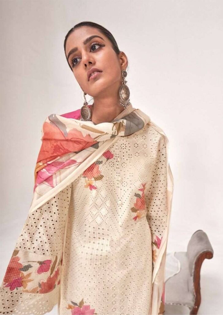 My Fashion Road Omtex Phulwari Premium Wear lawn Cotton Suit | 15301 – A