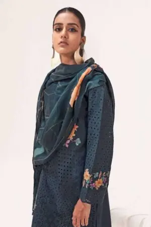 My Fashion Road Omtex Phulwari Premium Wear lawn Cotton Suit | 15301 – D