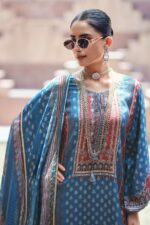My Fashion Road Varsha Indigo Vault Digital Printed Muslin Salwar Suit | IV – 02