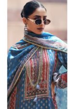 My Fashion Road Varsha Indigo Vault Digital Printed Muslin Salwar Suit | IV – 02