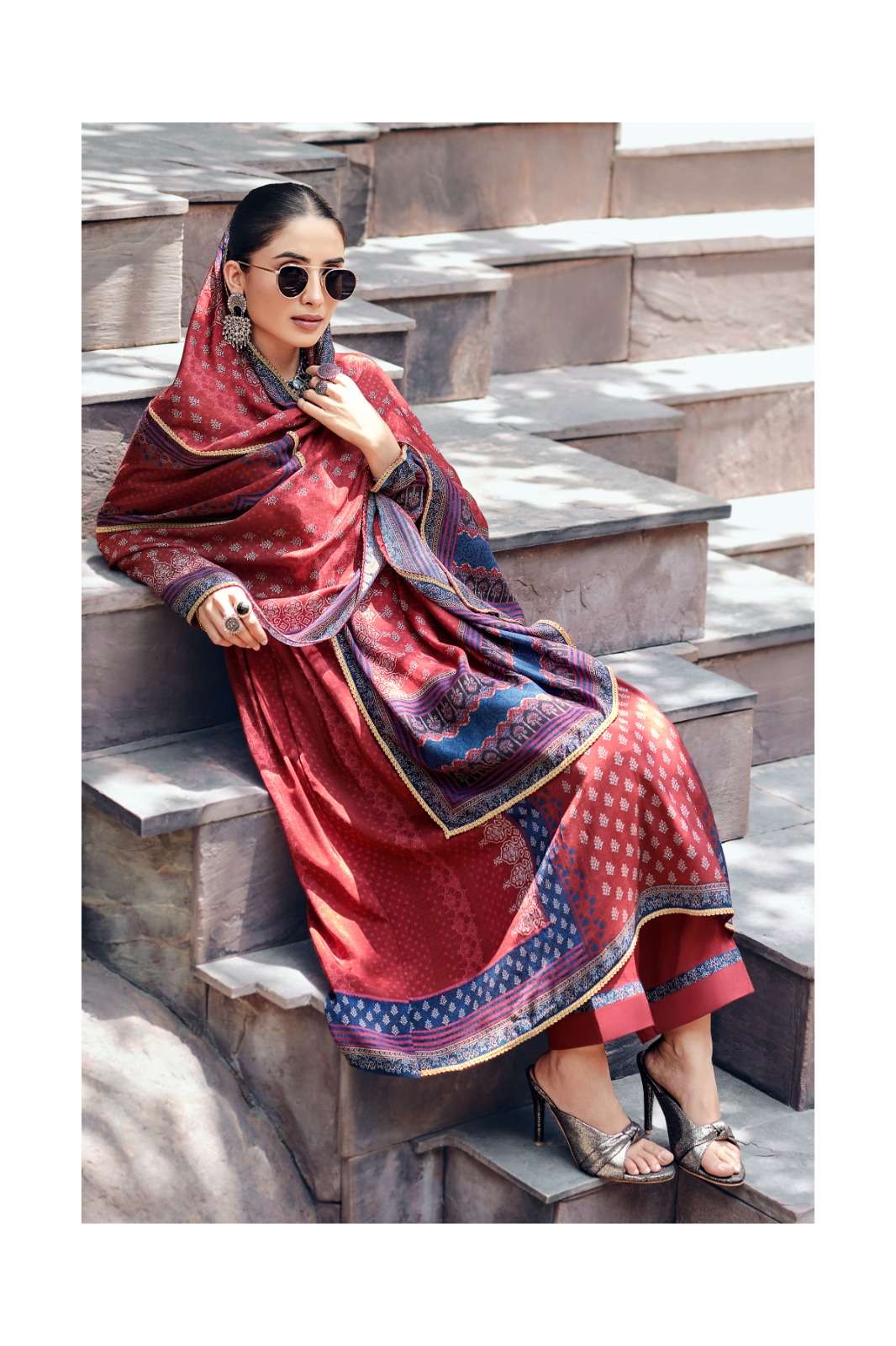 My Fashion Road Varsha Indigo Vault Digital Printed Muslin Salwar Suit | IV – 03 My Fashion Road Varsha Indigo Vault Digital Printed Muslin Salwar Suit | IV – 03