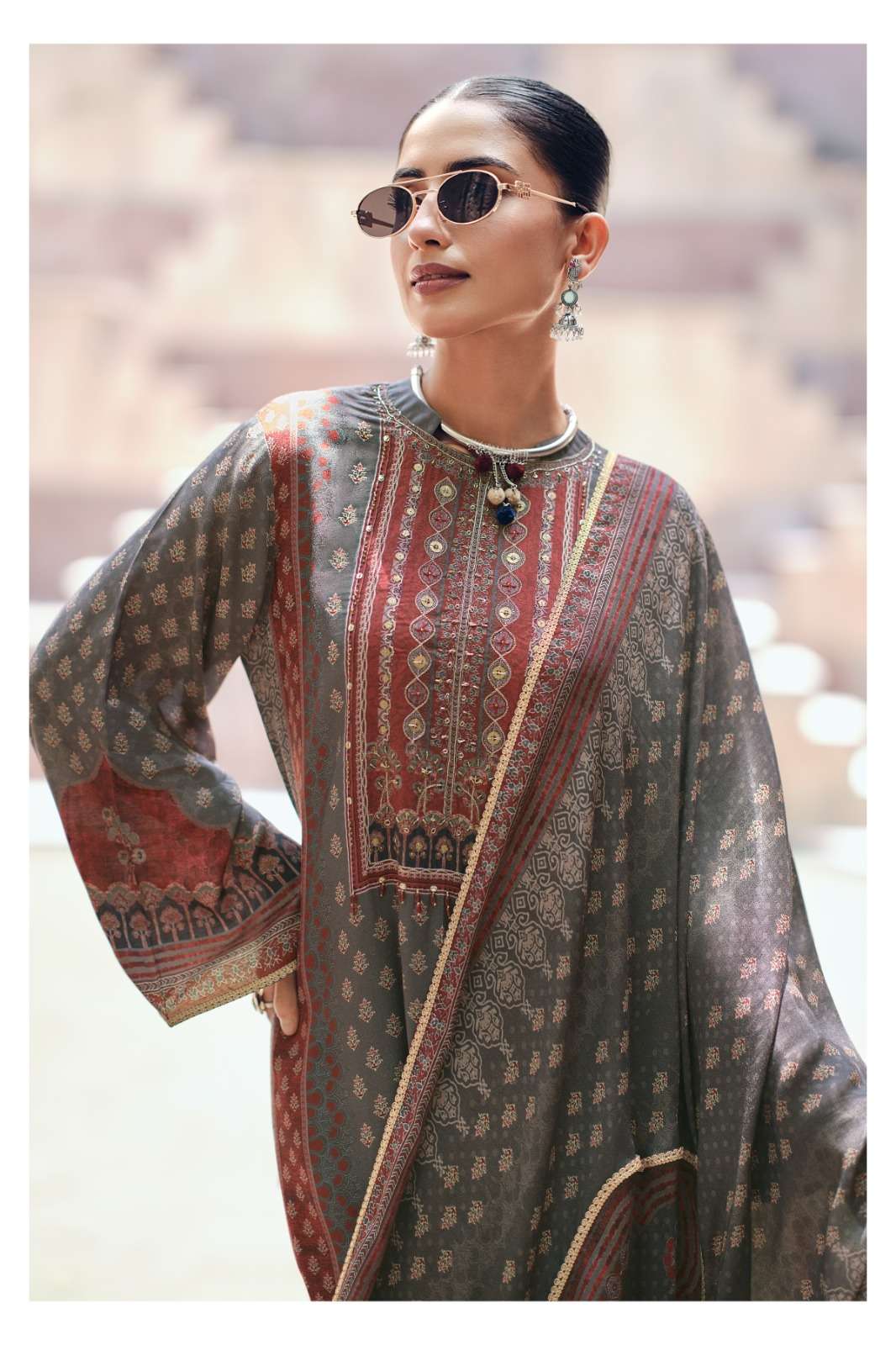 My Fashion Road Varsha Indigo Vault Digital Printed Muslin Salwar Suit | IV – 04 My Fashion Road Varsha Indigo Vault Digital Printed Muslin Salwar Suit | IV – 04
