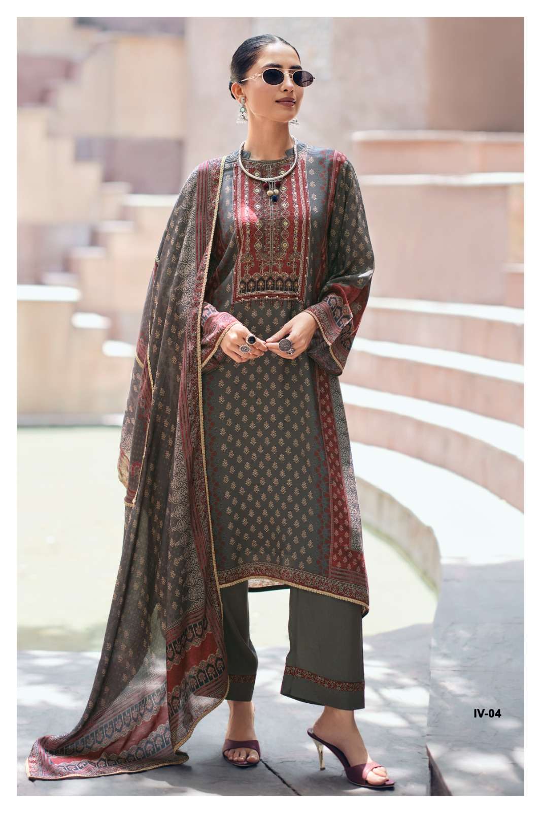 My Fashion Road Varsha Indigo Vault Digital Printed Muslin Salwar Suit | IV – 04 My Fashion Road Varsha Indigo Vault Digital Printed Muslin Salwar Suit | IV – 04