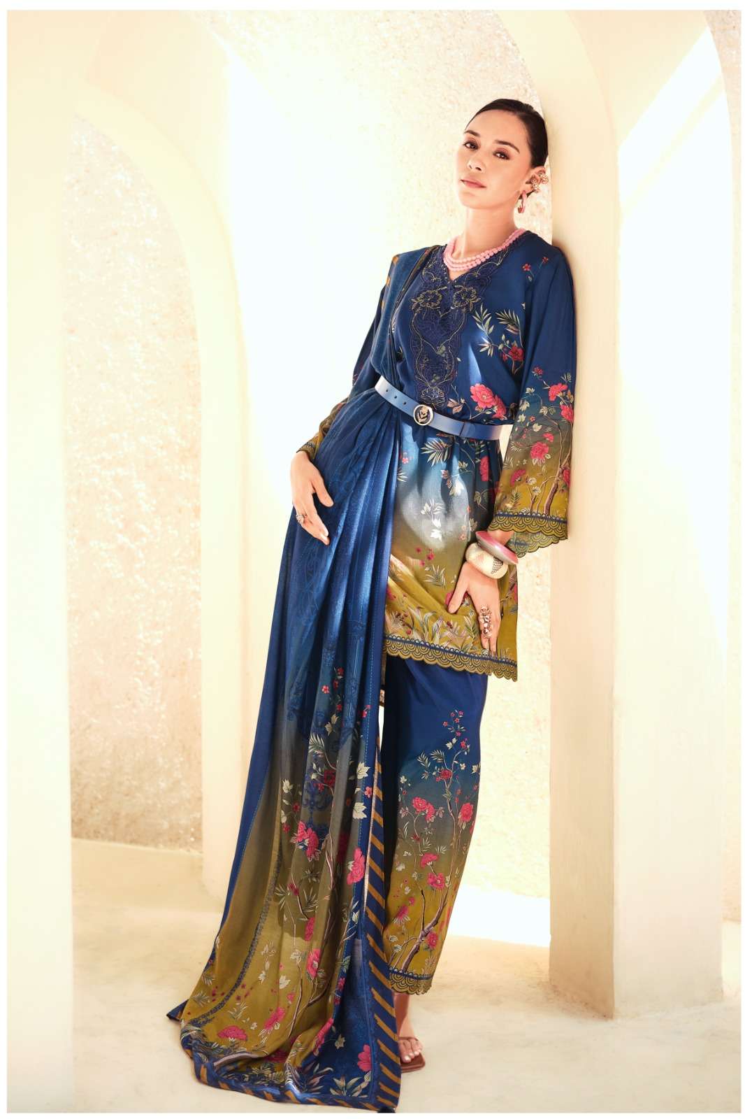 My Fashion Road Varsha Jardin Dior Latest Deigns Muslin Suit | JD – 04 My Fashion Road Varsha Jardin Dior Latest Deigns Muslin Suit | JD – 04