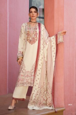 My Fashion Road Varsha Jashn Digital Printed Muslin Dress | JS- 01