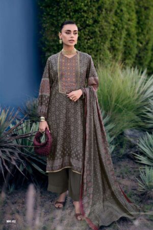 My Fashion Road Varsha Mrittika Exclusive Muslin Latest Suit | MK – 02