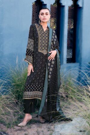 My Fashion Road Varsha Mrittika Exclusive Muslin Latest Suit | MK – 01