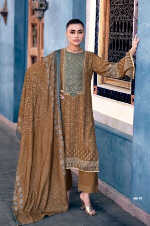 My Fashion Road Varsha Mrittika Exclusive Muslin Latest Suit | MK – 03
