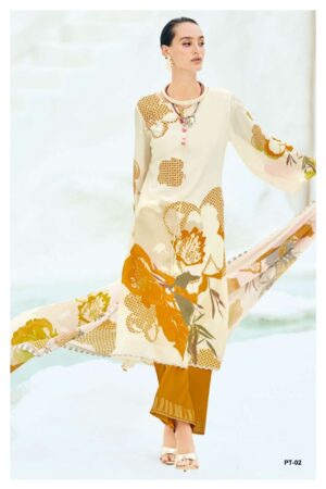 My Fashion Road Varsha Print Theory Digital Printed Latest Cotton Suit | PT- 02