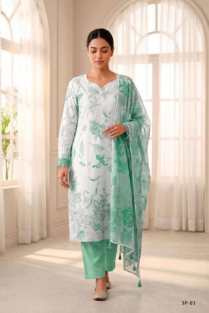 My Fashion Road Varsha Sapphire Summer Pure Cotton Suit | SP – 03