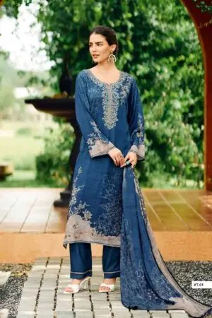 My Fashion Road Varsha Valentina Exclusive Muslin Printed Suit | YT – 01