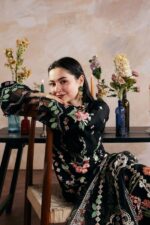 My Fashion Road Maryam Hussain Pakistani Luxury Lawn Suit | Meena