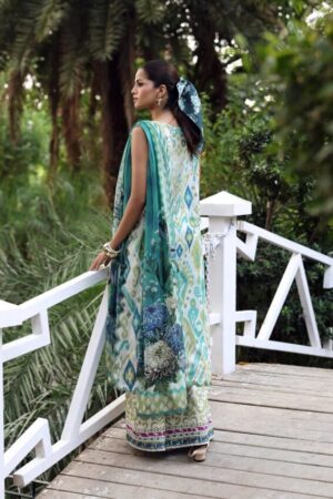 My Fashion Road Elaf Unstitched Premium Lawn Suit Belladore Vol 3 2026 | 2B JUNE