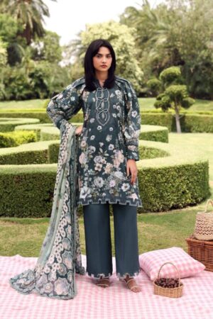 My Fashion Road Elaf Unstitched Premium Lawn Suit Belladore Vol 3 2026 | 6B HEATHER
