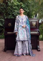 My Fashion Road Elaf Unstitched Premium Lawn Suit Belladore Vol 3 2026 | 2A PRISM