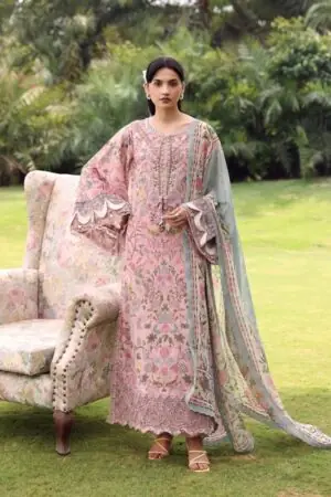 My Fashion Road Elaf Unstitched Premium Lawn Suit Belladore Vol 3 2026 | 3A CHESSA