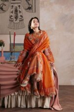 My Fashion Road Maryam Hussain Pakistani Luxury Lawn Suit | Sharjeena