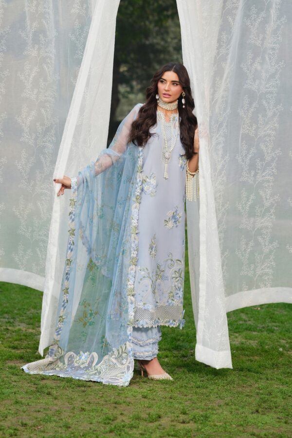 My Fashion Road Maryam Hussain Pakistani Luxury Lawn Suit | Frost My Fashion Road Maryam Hussain Pakistani Luxury Lawn Suit | Frost
