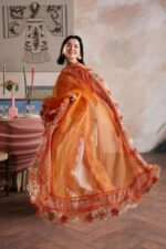 My Fashion Road Maryam Hussain Pakistani Luxury Lawn Suit | Sharjeena