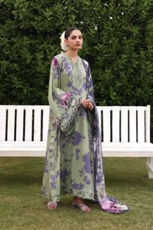 My Fashion Road Elaf Unstitched Premium Lawn Suit Belladore Vol 3 2026 | 4B VIENNA