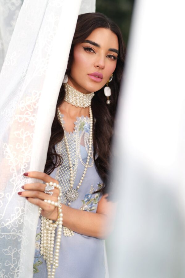 My Fashion Road Maryam Hussain Pakistani Luxury Lawn Suit | Frost My Fashion Road Maryam Hussain Pakistani Luxury Lawn Suit | Frost